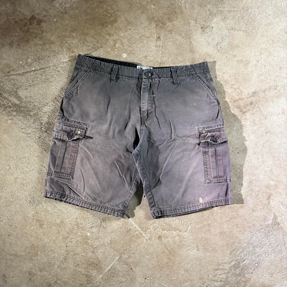 Y2K MBX Grey Cargo Shorts